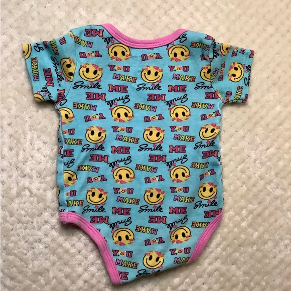 Monkey Bars You Make Me Smile Bodysuit 0 to 3 months 0-3M - Picture 3 of 3